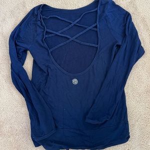 Pure barre by splits long sleeve tee